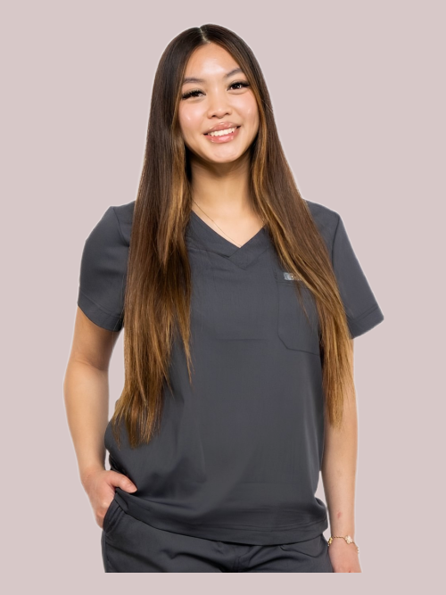 Diane V Neck Scrub Top