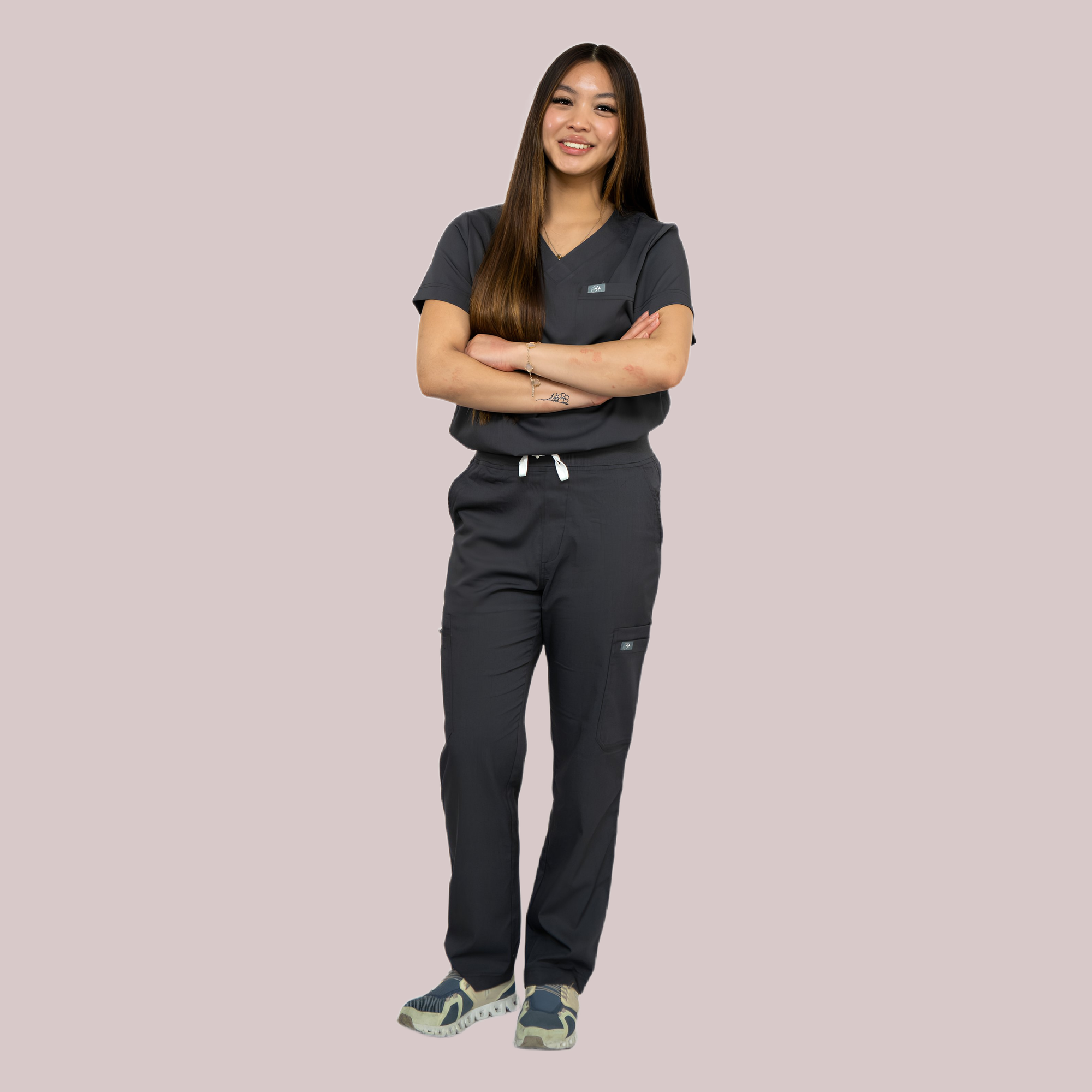 Diane V Neck Scrub Top - Image 3